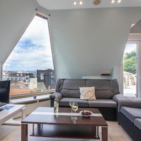 Apartamento Luxury Duplex Penthouse With Terrace-Old Town San Sebastián Exterior foto