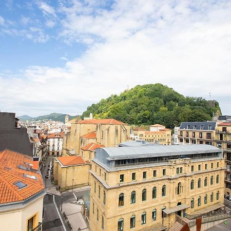 Apartamento Luxury Duplex Penthouse With Terrace-Old Town San Sebastián Exterior foto