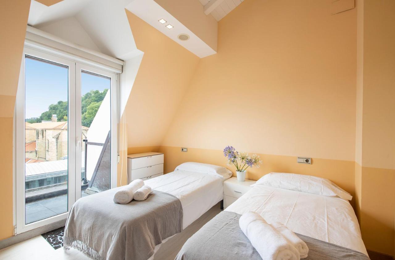 Apartamento Luxury Duplex Penthouse With Terrace-Old Town San Sebastián Exterior foto
