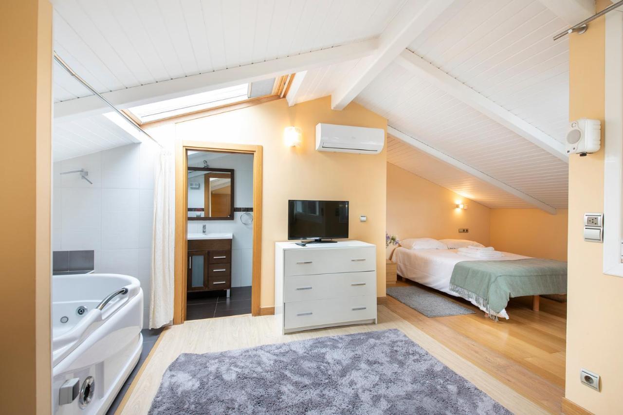 Apartamento Luxury Duplex Penthouse With Terrace-Old Town San Sebastián Exterior foto