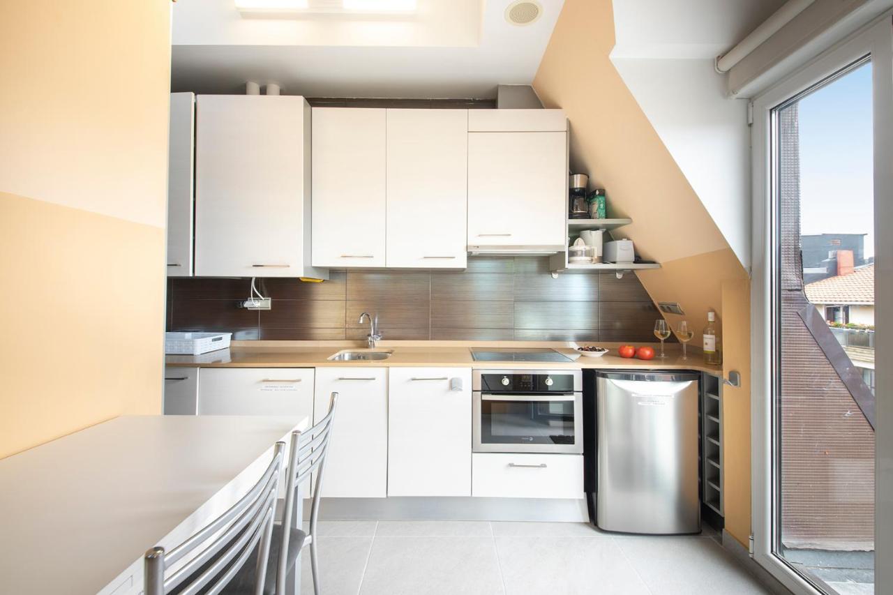 Apartamento Luxury Duplex Penthouse With Terrace-Old Town San Sebastián Exterior foto